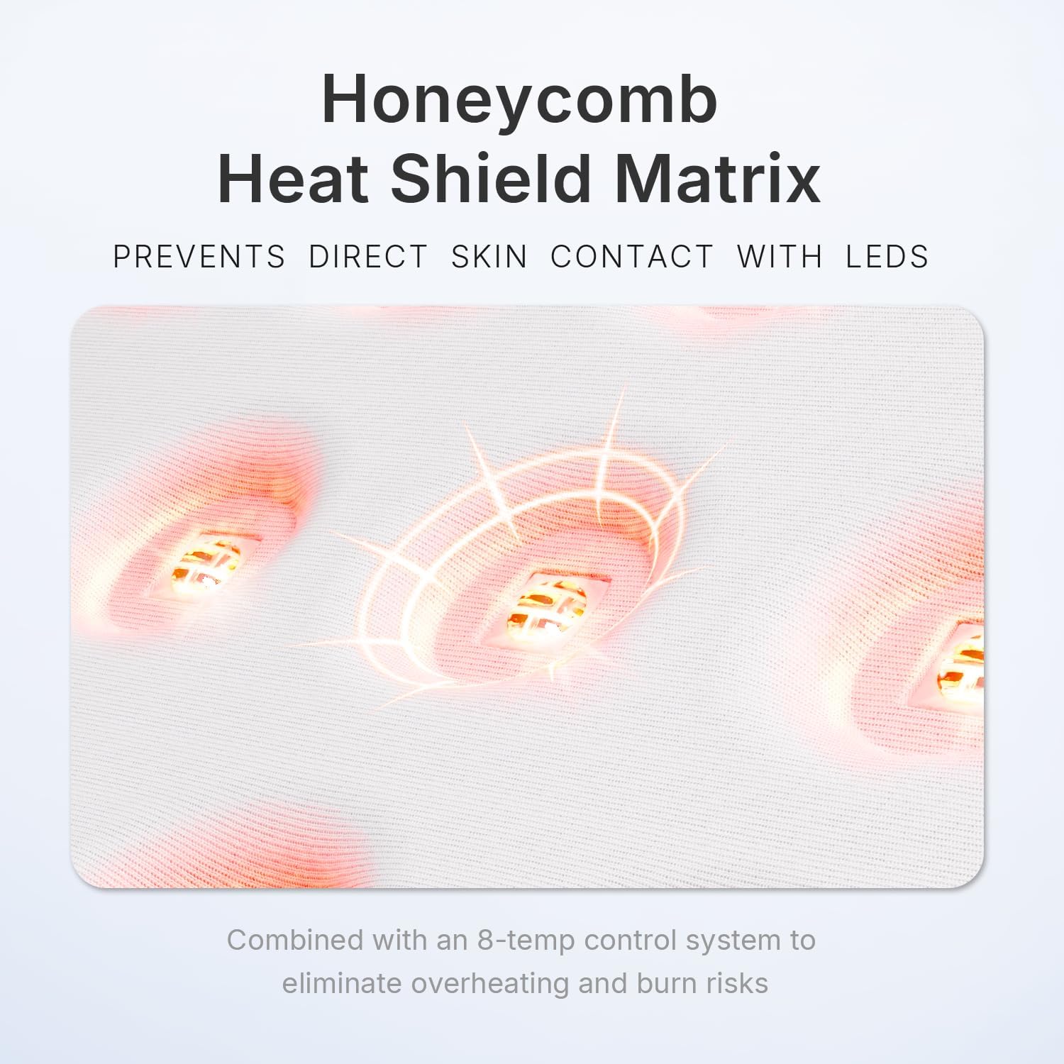 Masque LED Hello Face Thérapie Lumière Professionnel Anti-Âge Domicile Peau Rayonnante