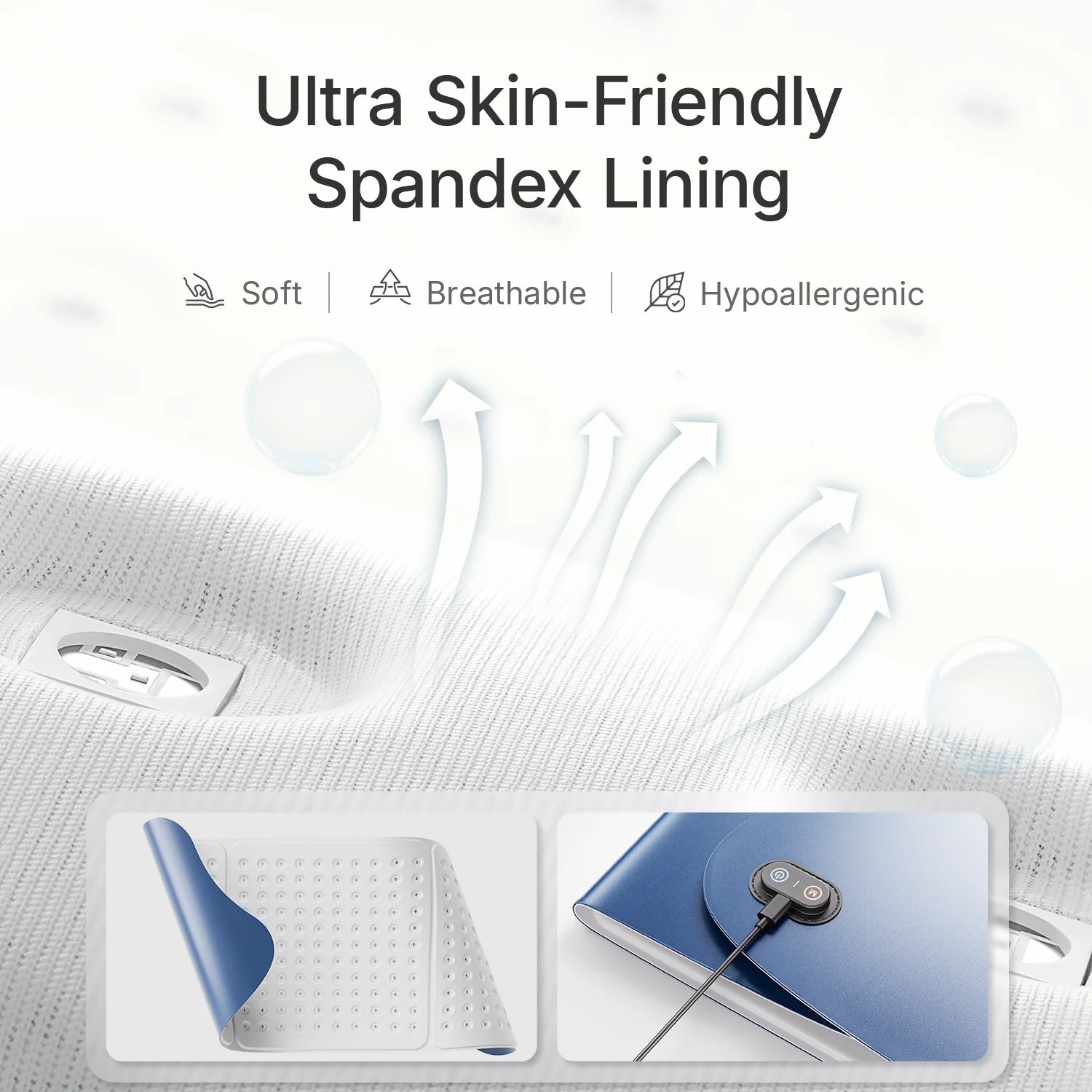 Tapis de Thérapie Lumineuse Rouge Infrarouge 660nm 850nm Grand Format pour Corps Entier