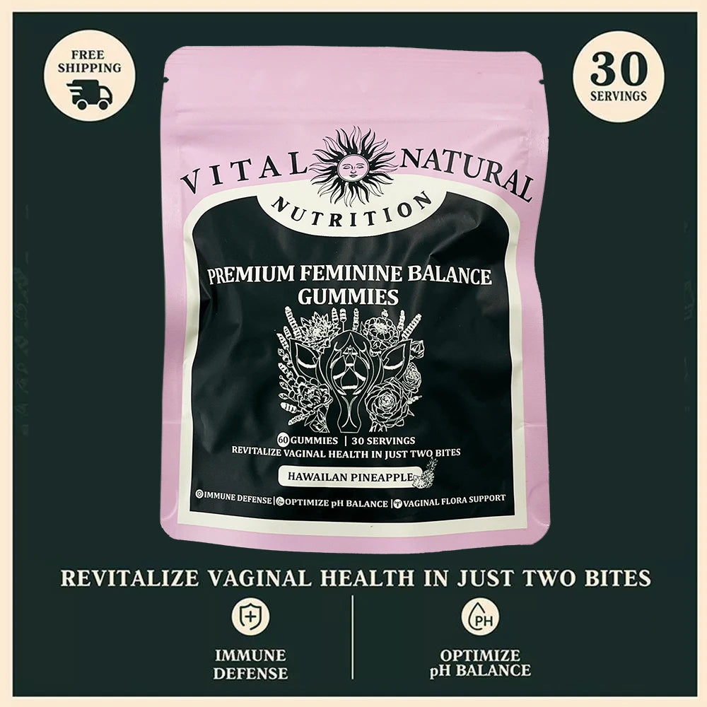 Gummies Vital Source Équilibre Féminin Ananas Hawaïen - Soutien Naturel Bien-être