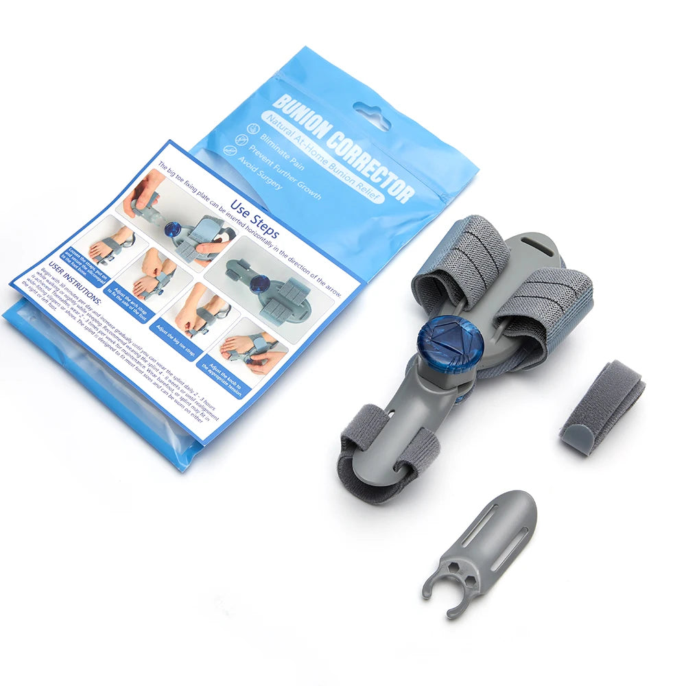Bunion Splint Big Toe Straightener Hallux Valgus Correction Orthotics Foot Bone Thumb Adjuster Correction Bunions Corrector